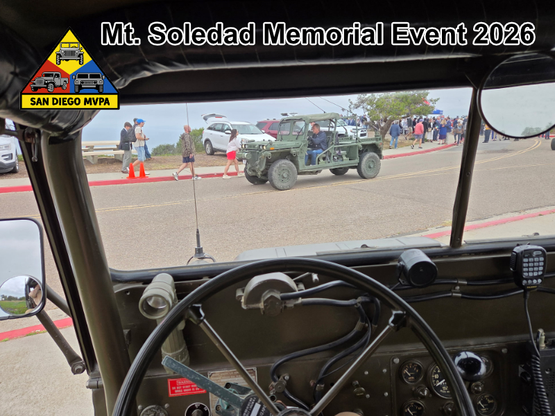 USMC Growler shuttling guests at Mt. Soledad 2026